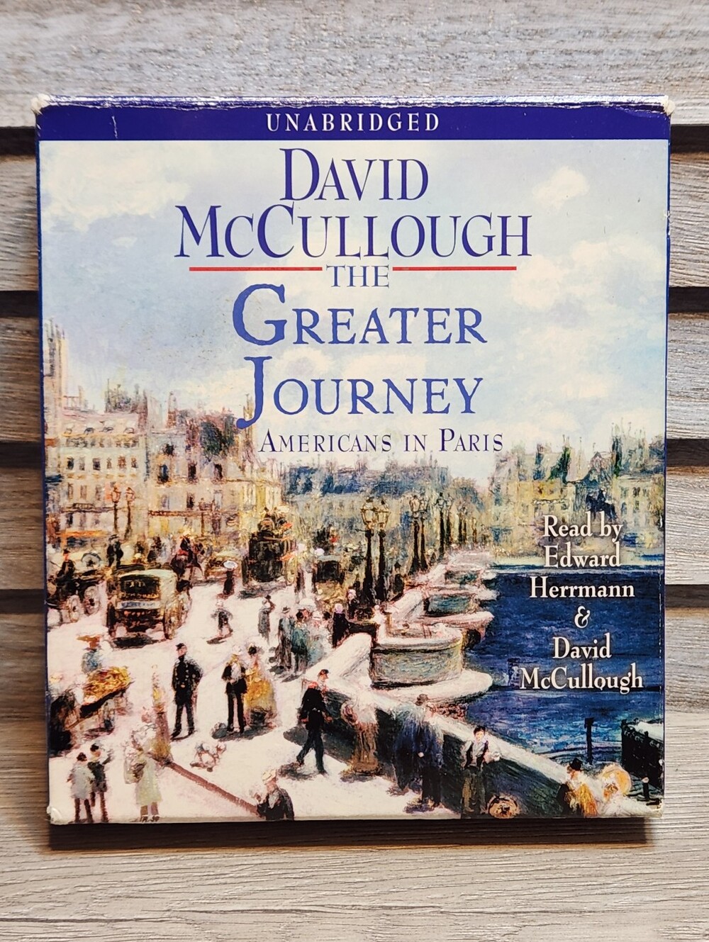 🖤 The Greater Journey: Americans in Paris by David McCullough audiobook cds